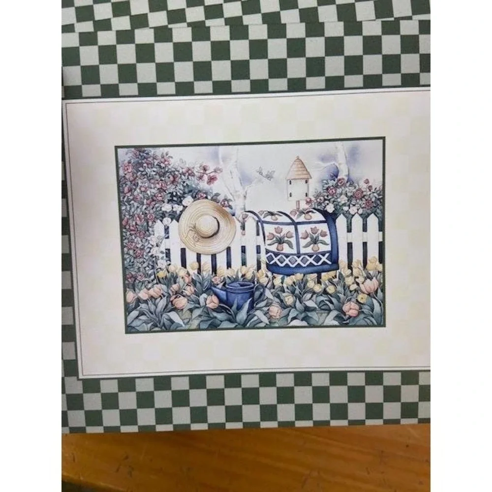 Laurie Korsgaden Seasons Spring 10 Assorted Note Cards Envelopes Portfolio 2003